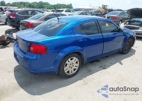 2014 Dodge Avenger Se from USA, damaged, VIN 1C3CDZAG9EN182295